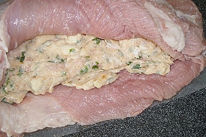 Gef&uuml;llte Kalbsbrust 1