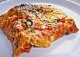 Lasagne mit Feta und Spinat