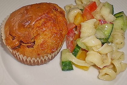 K&auml;se - Salami - Muffins