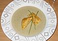 Champignoncremesuppe mit Bl&auml;tterteigeinlage