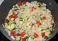 Zucchini - Basilikum - Risotto