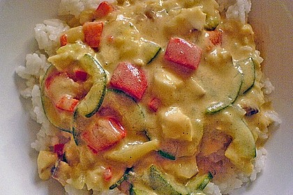 Curry-Fisch Ragout