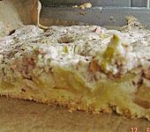 Rhabarberbaiserkuchen (Bild)