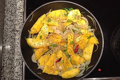 Huhn mit Mango