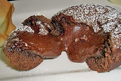 Warmer Schokoladenkuchen 2