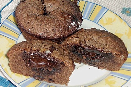 Warmer Schokoladenkuchen