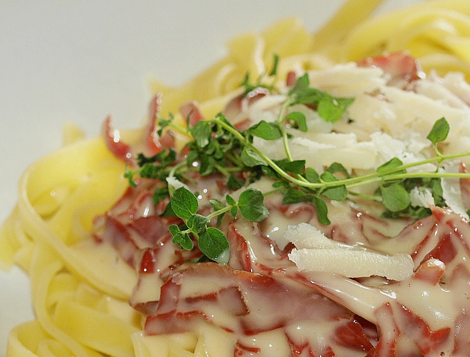 Tagliatelle Schinken Sahne Soße Rezepte | Chefkoch.de