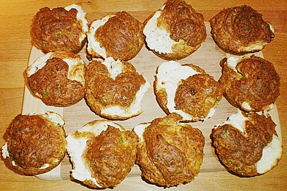 Muffins mit Schafsk&auml;se