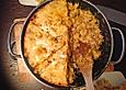 Kasseler - Auflauf mit Sauerkraut und Nudeln