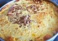 Pfannkuchenauflauf mit Sahneguss
