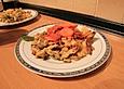 Frittierte Garnelen mit Ingwer - Erdbeer - Sauce