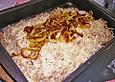 K&auml;sesp&auml;tzle mit Zwiebeln