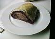 Schweinsfilet im Rotkraut - Maroni - Strudel