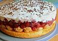 Windbeutel - Kirschtorte