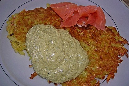 Kartoffelpuffer mit R&auml;ucherlachs 2