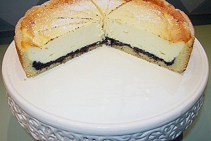Mohn - K&auml;se - Torte 3