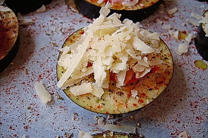 &Uuml;berbackene Aubergine 3