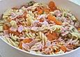 Nudelsalat mit Fr&uuml;chten