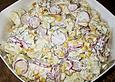 Kartoffelsalat mit Radieschen und Mais
