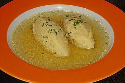 Grie&szlig;nockerl - Suppe 4