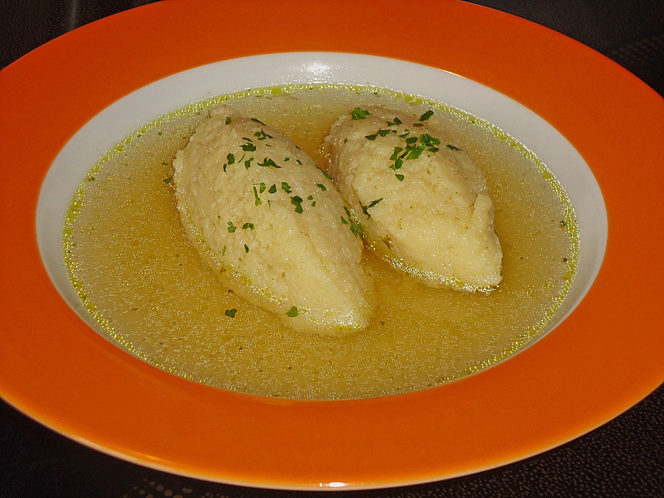 Grießnockerl - Suppe (Rezept mit Bild) von Cyberlady | Chefkoch.de