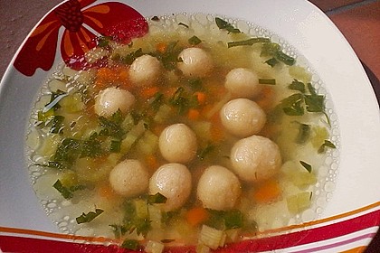 Grie&szlig;nockerl - Suppe 5