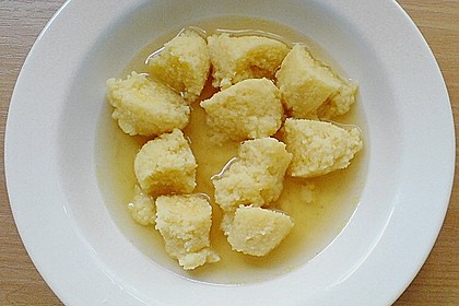 Grie&szlig;nockerl - Suppe 1