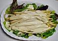Spargel - Spinat  Salat
