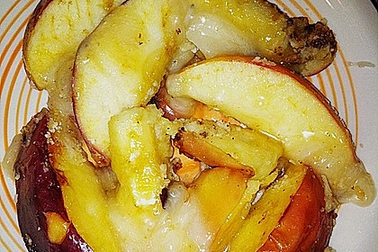 Gebratene &Auml;pfel mit Honig
