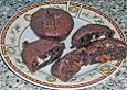 Schokoladenmuffins mit Karamellf&uuml;llung