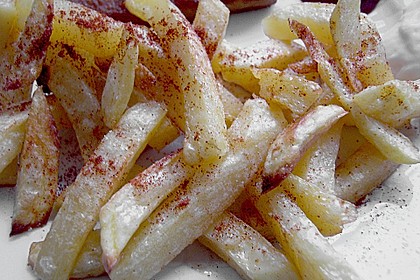 Selbstgemachte Pommes aus dem Backofen 5