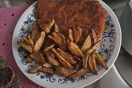 Selbstgemachte Pommes aus dem Backofen 7