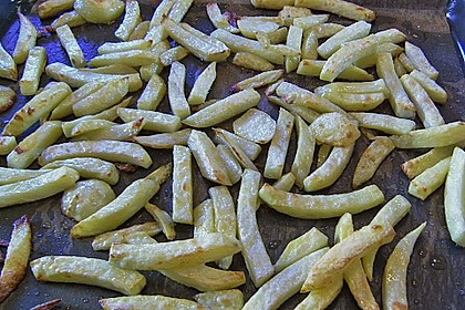 Selbstgemachte Pommes aus dem Backofen 8