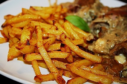 Selbstgemachte Pommes aus dem Backofen 9