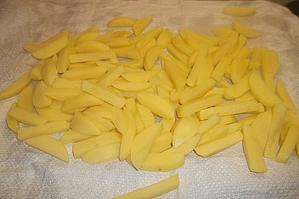 Selbstgemachte Pommes aus dem Backofen 13