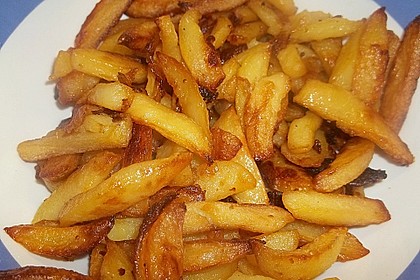 Selbstgemachte Pommes aus dem Backofen 14