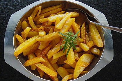 Selbstgemachte Pommes aus dem Backofen 18