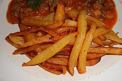 Selbstgemachte Pommes aus dem Backofen 23