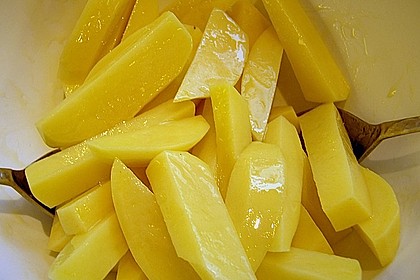 Selbstgemachte Pommes aus dem Backofen 1