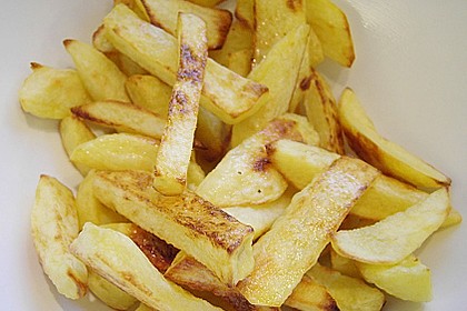 Selbstgemachte Pommes aus dem Backofen 2
