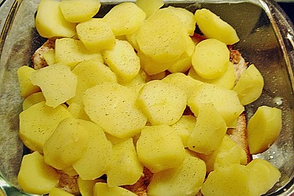 Kartoffel - Kotelett - Auflauf 2