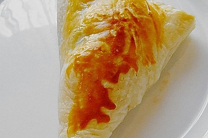 Blätterteig - Bananentasche 1