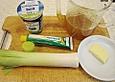 Lauchcremesuppe mit Meerrettich