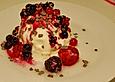 Flambierte Ricotta - Creme mit Sommerfr&uuml;chten