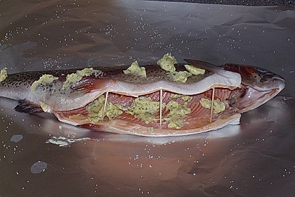 Backofen Forelle 64