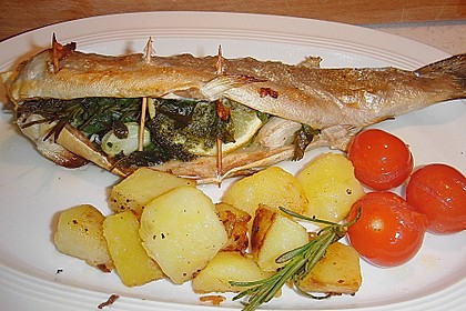 Backofen Forelle 6