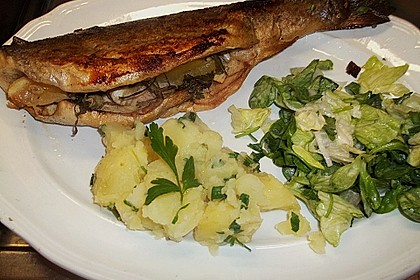 Backofen Forelle 8