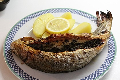 Backofen Forelle 2