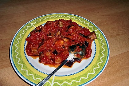 Gebratene Aubergine 1