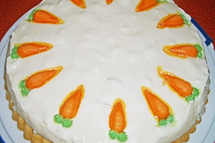K&auml;se - Sahne - Torte mit Mandarinen